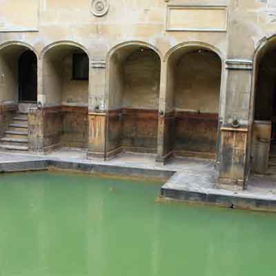 The Roman Bath House.