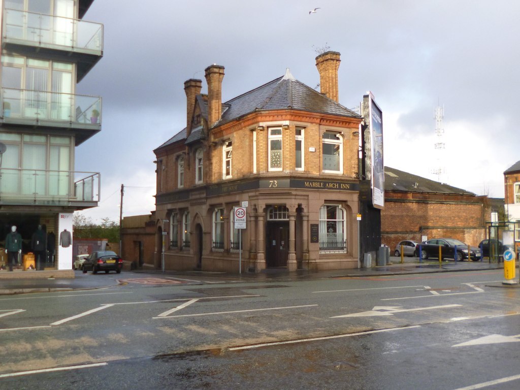 Exterior view of The Marble Arch Inn