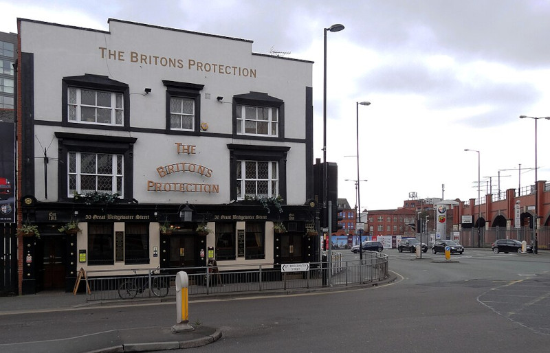 Exterior view of The Britons Protection