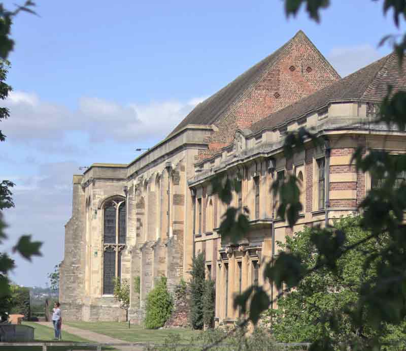 The medieval great hall.